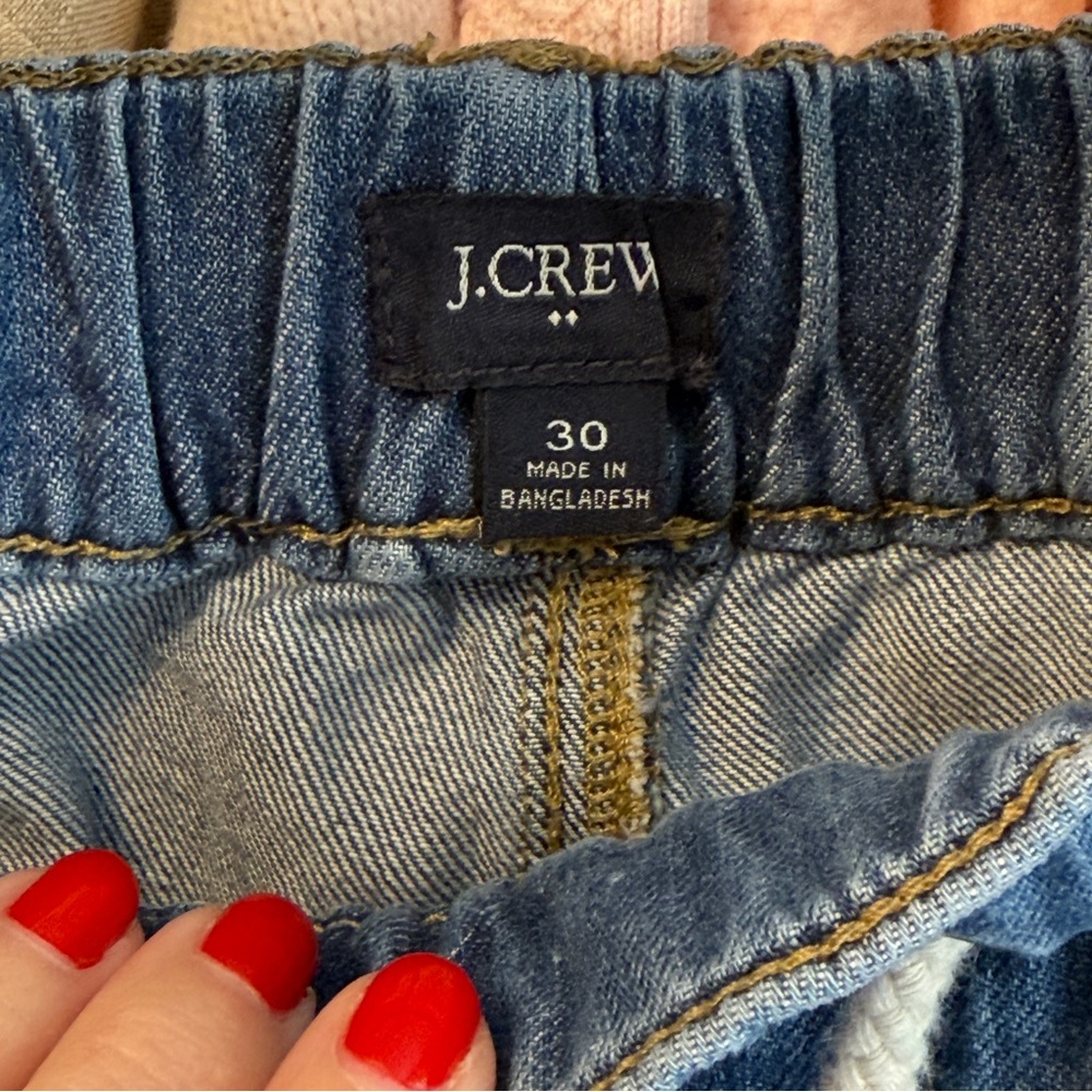 J. Crew Factory Blue Boyfriend Jeans - Picture 4 of 4